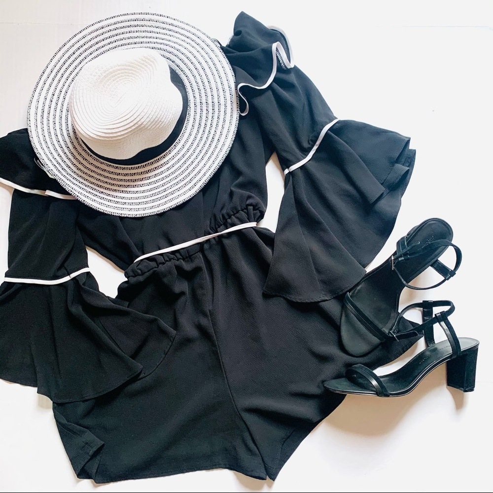 June & Hudson Off the Shoulder Romper